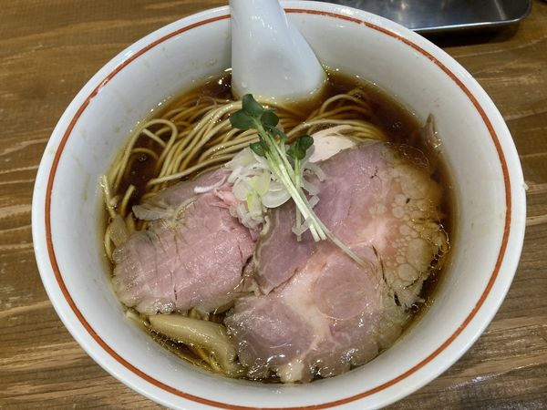 「軍鶏そば」@麺尊 RAGEの写真