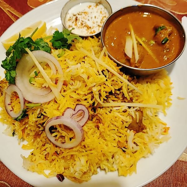 「マザーズビリヤニプレート」@ディップマハル 溜池山王店の写真