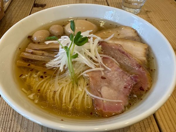 「特製潮そば」@The Noodles & Saloon Kiriyaの写真