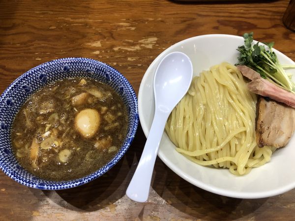 「濃厚つけ麺　大」@麺や百日紅の写真