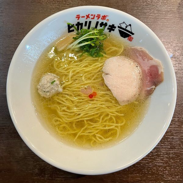 「特製塩ラーメン（820円）」@ラーメンラボ。ヒカリノサキの写真