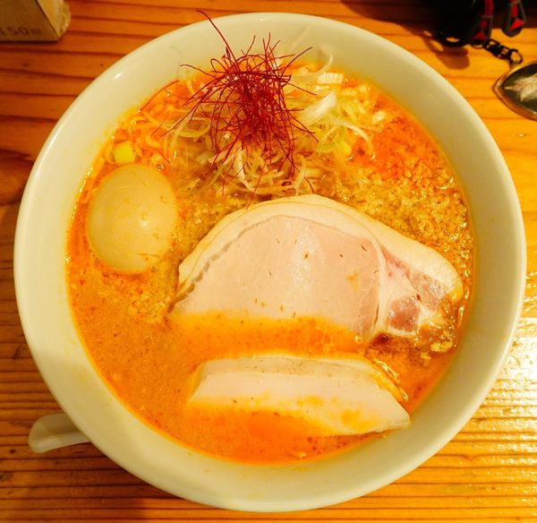 「【限定】味玉らーめん みそ」@麺屋鈴春の写真