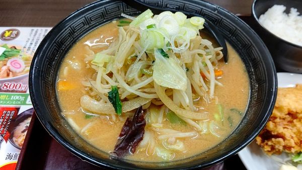 「味噌タンメン(野菜増し)」@埼玉タンメン 山田太郎 川島インター店の写真