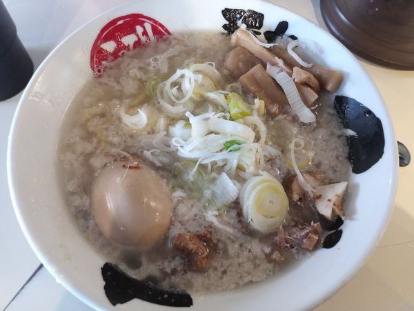 「特製920円(てらっちょの日600円麺普通脂多め味薄め)」@環七ラーメン てらっちょの写真