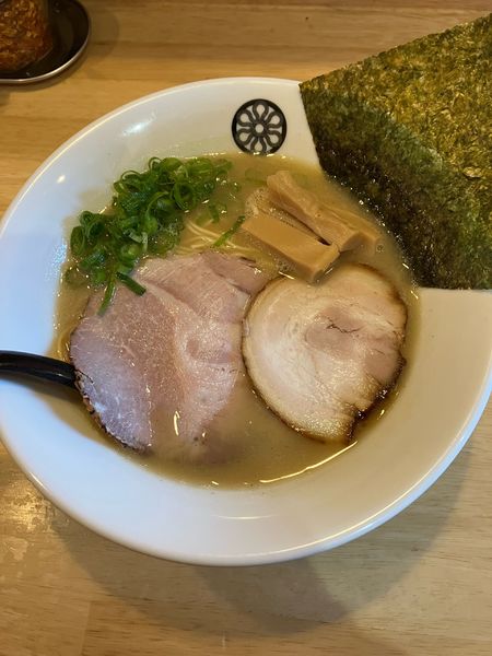 「和風鶏豚骨らーめん　800円」@葵春堂の写真