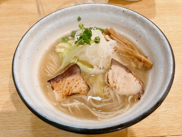「鰤ラーメン (塩) 850円」@めんや 正明の写真