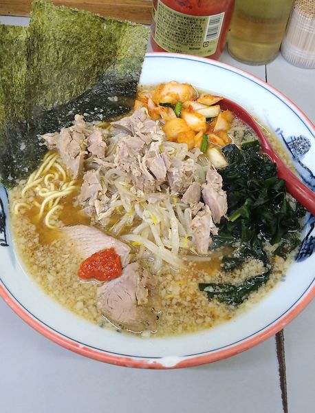 「味噌ラーメン+もやし」@ラーメンショップ 122号騎西店の写真