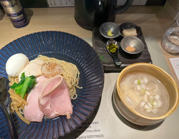 「『特製』帆立の昆布水つけ麺　白【塩】」@Tokyo Style Noodle ほたて日和の写真