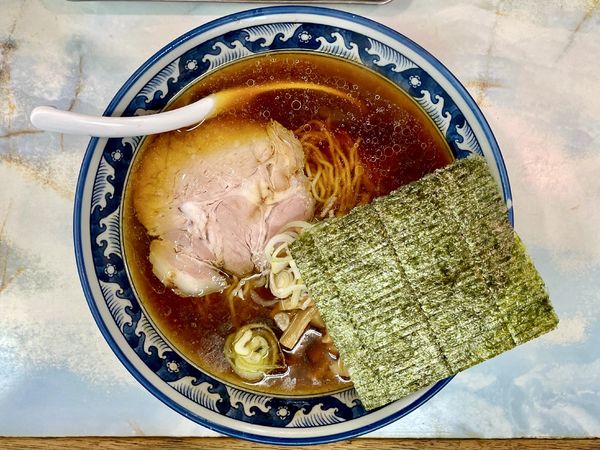 「支那そば ＋ メンマ」@ラーメン 丸仙の写真