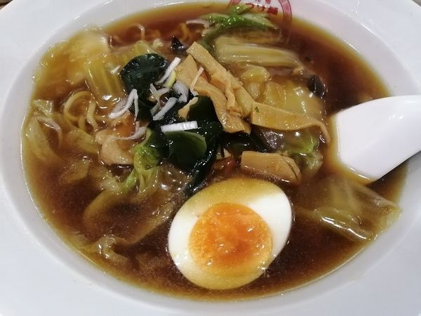 「大王ラーメン(日替500)」@つけ麺大王 蒲田東口店の写真