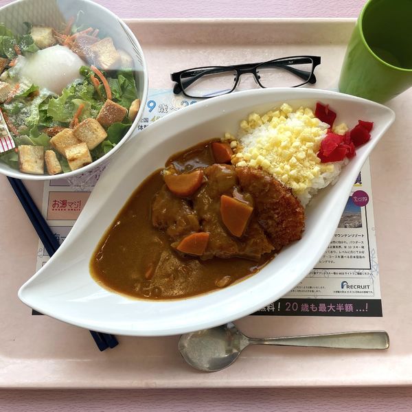 「カツカレー」@明治大学 スカイラウンジ暁の写真