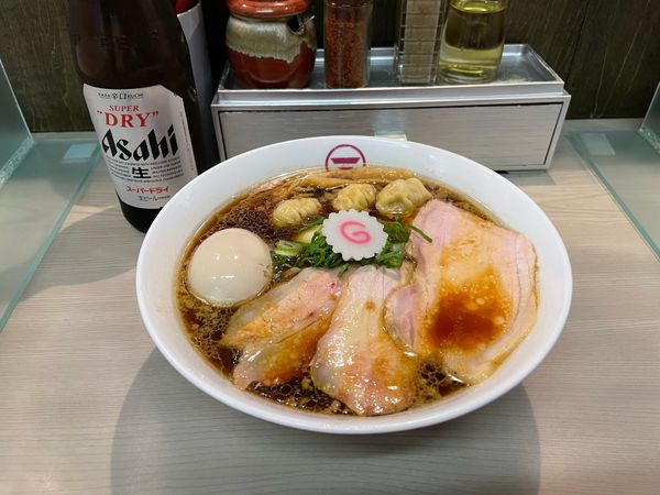 「特中華そば（大）¥1150」@横浜中華そば 維新商店の写真