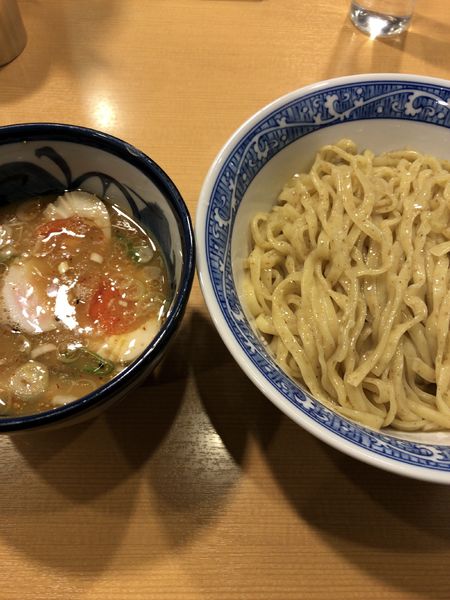「特製つけ麺(太麺)」@中華そば 青葉 大宮東口店の写真
