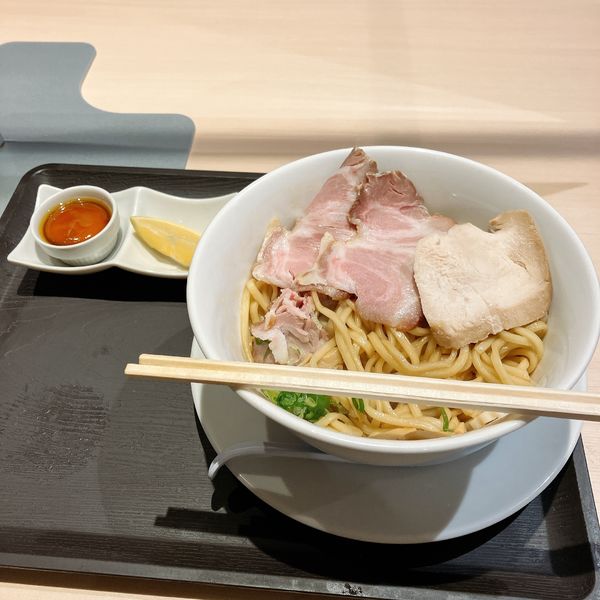 「まぜそば」@らぁ麺 かめ田の写真