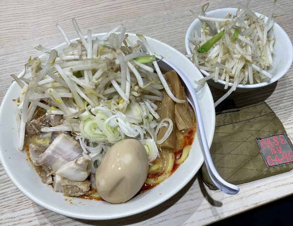 「味玉あえ麺」@味噌麺処 花道庵 北参道店の写真