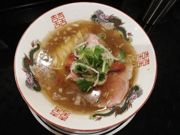 「煮干塩noodle」@トーキョーニューミクスチャーヌードル 八咫烏 CHIKARABOの写真