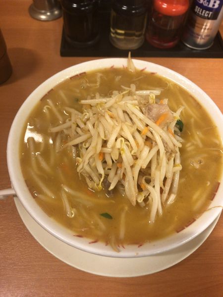 「味噌ラーメン」@熱烈中華食堂 日高屋 イーサイト上尾店の写真