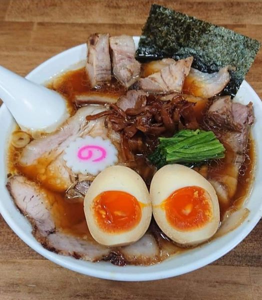 「しょうゆチャーシューメン+味玉」@オランダ軒の写真