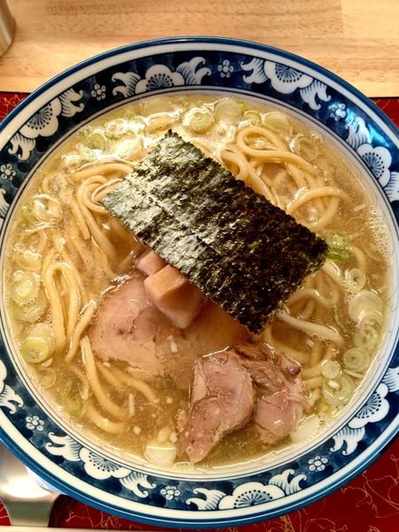 「らぁめん（塩）870円」@自家製麺 つむぎの写真