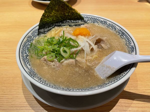 「肉そば+餃子+ライス」@丸源ラーメン 西新井店の写真