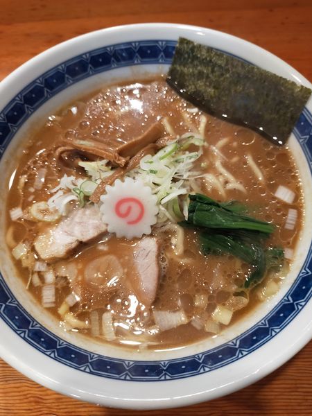 「味噌中華そば」@味噌中華そば からす味の写真