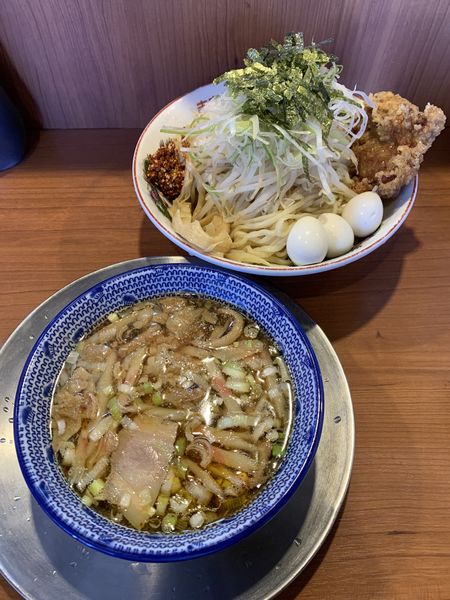 「特製坂戸つけめん(クーポン600円。通常1130円)」@びんびん豚 坂戸店の写真