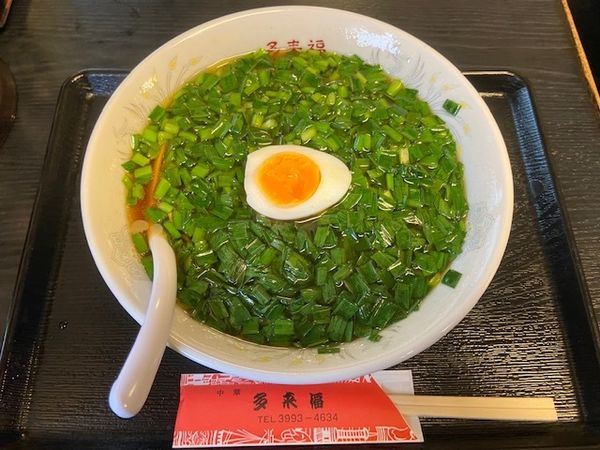 「ニラそば」@多来福の写真