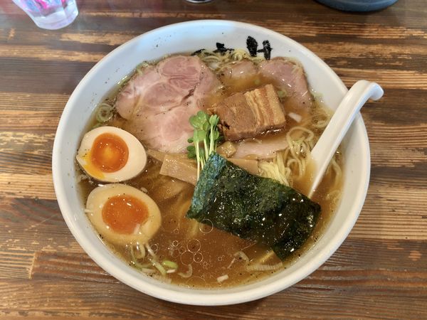 「特製ラーメン1,000円＋大盛100円」@ラーメンみたけの写真