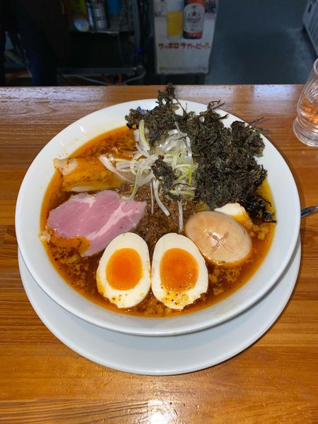 「チャチャ浦タンタンメンスペシャル(期間•数量限定)」@ニボチャチャ！！ラーメン あらき軒の写真