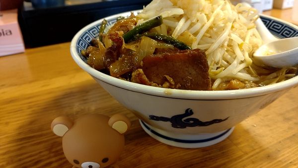 「【限定】焼肉味噌ふじ麺　700円税込クーポン価格」@景勝軒 西片貝店の写真