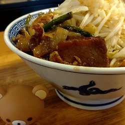 【限定】焼肉味噌ふじ麺　700円税込クーポン価格