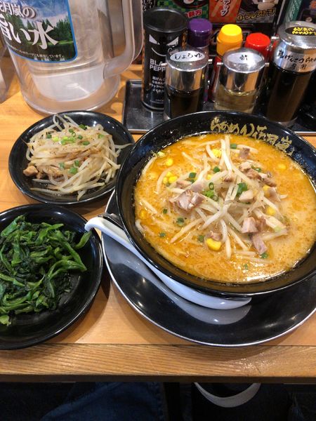 「黄金の味噌ラーメン」@らあめん花月嵐 浦和仲町店の写真