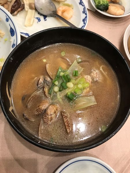 「あさりそば」@広東料理 吉兆の写真