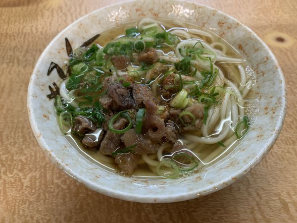 「ぼっかけうどん 400円」@新開地 たつのの写真