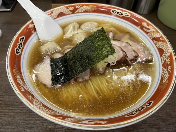 「チャーシューワンタンメン」@支那ソバ かづ屋の写真