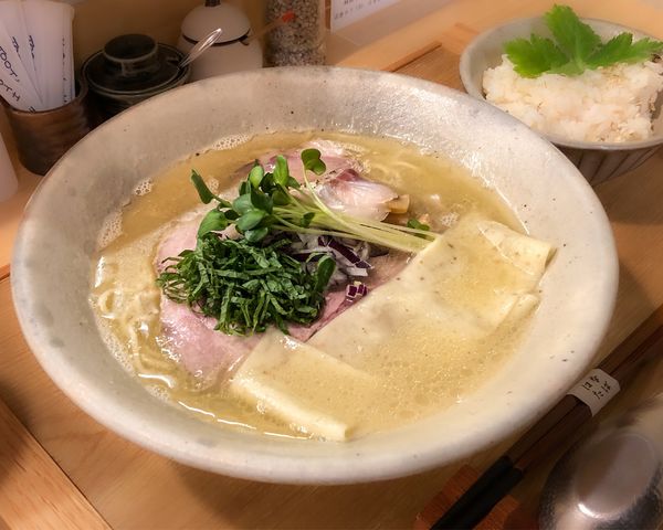 「真鯛そば白湯(数量限定)」@真鯛そば はなたばの写真