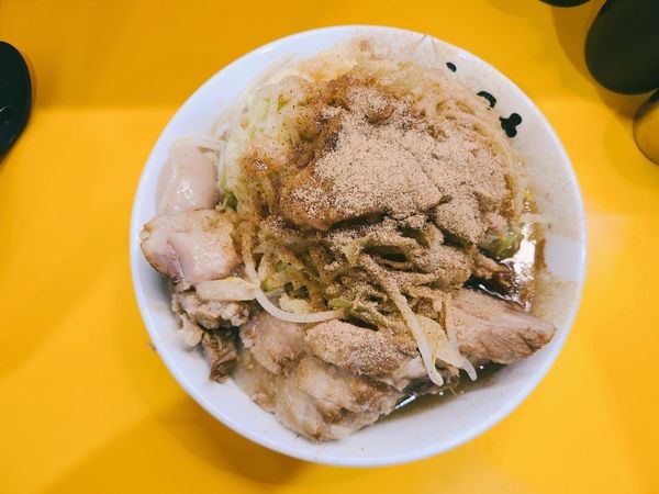 「ラーメン＋和風BB」@ラーメン二郎 八王子野猿街道店2の写真