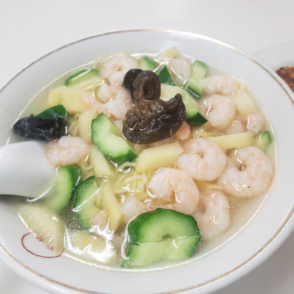 「海老そば」@萬里 本店の写真