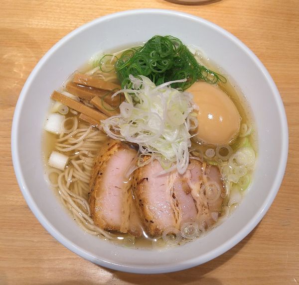 「塩そば特製」@佐々木製麺所の写真