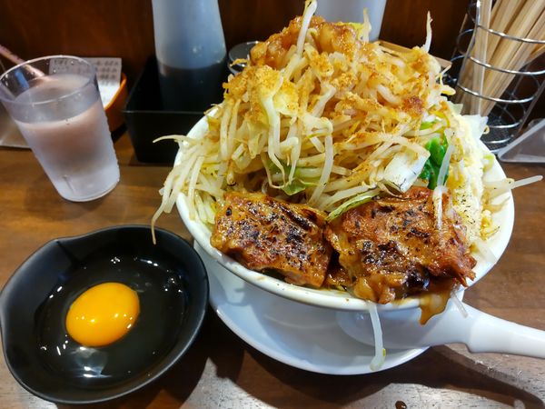 「ラーメン全増し780円」@めん屋 五坊の写真