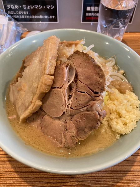 「ラーメン（小）+チャーシュー」@番町製麺の写真