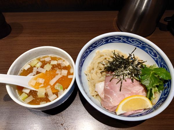「淡麗煮干しつけ麺　大盛　1140円」@寿製麺よしかわ 坂戸店の写真