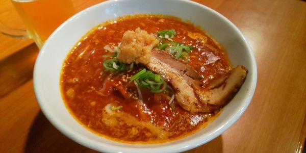 「馬辛ラーメン」@らー麺 つけ麺 おぐりの写真