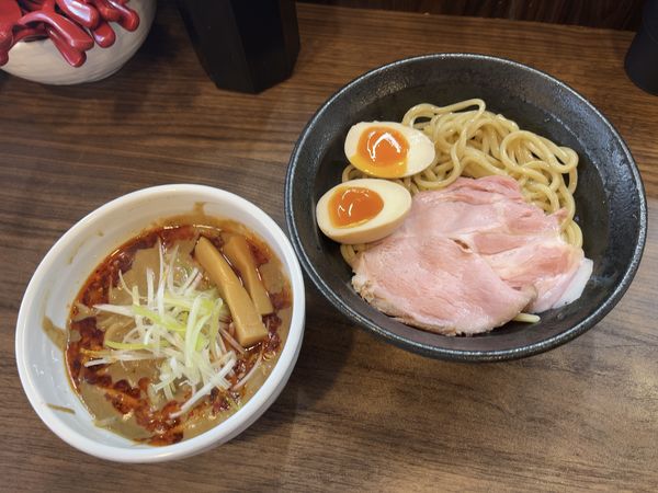「辛みそつけ麺＋味玉」@麺処 となみの写真