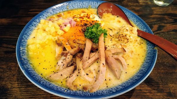 「【限定】白子のカルボナーラ(大)」@麺場voyageの写真