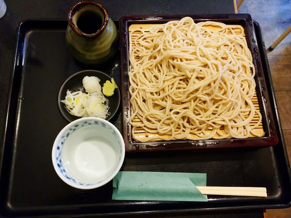 「もりそば（690円）」@美濃屋文右衛門 池袋東口店の写真