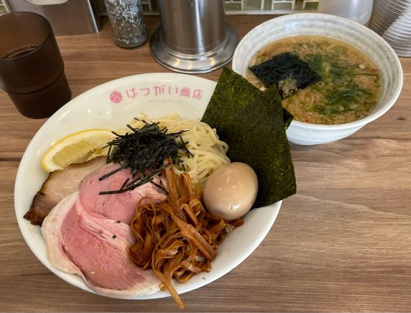 「【限定】背脂坂戸つけめん」@はつがい商店の写真