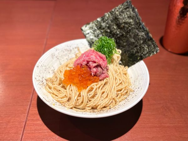 「【限定】宮崎牛オイルの和え玉¥400」@酒肴場 屯の写真