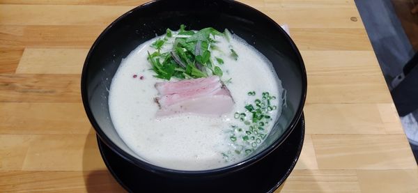 「伊勢海老らぁめん」@麺家 獅子丸の写真