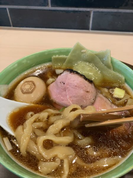 「特製手打中華蕎麦」@手打麺祭 かめ囲の写真